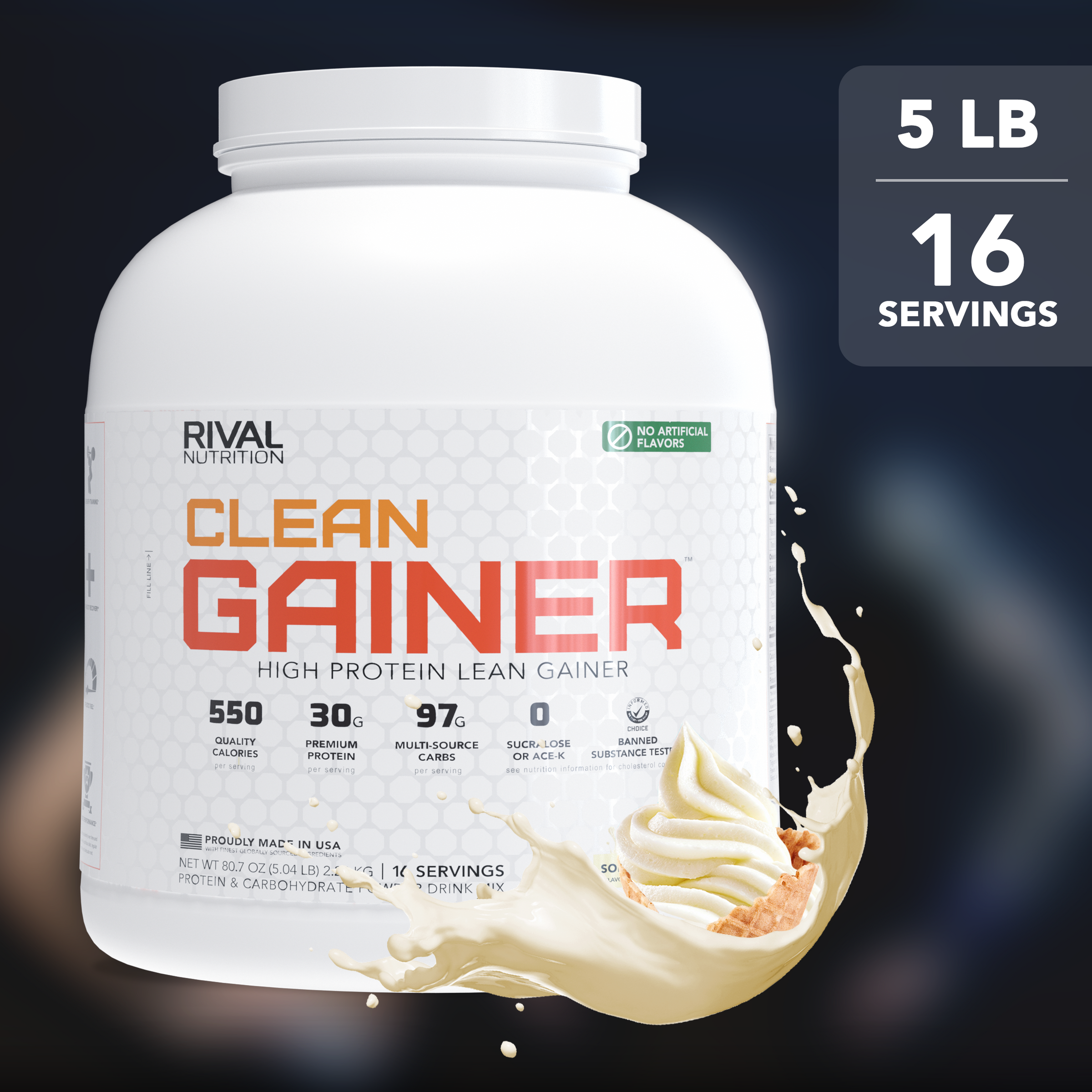 Naturally Flavored Clean Gainer